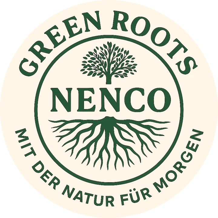 Logo GreenRoots NENCO – Mit der Natur für morgen
